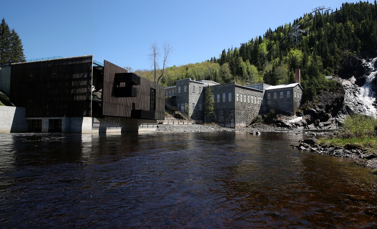 Inauguration de la centrale hydroélectrique de Val-Jalbert